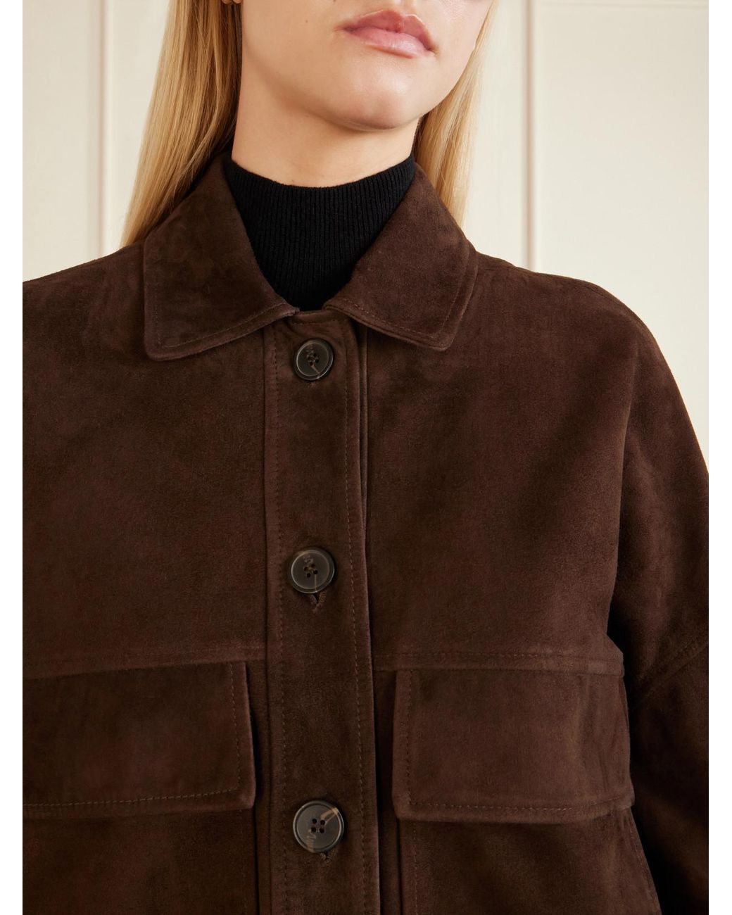 Arma Brown Miri Suede Jacket