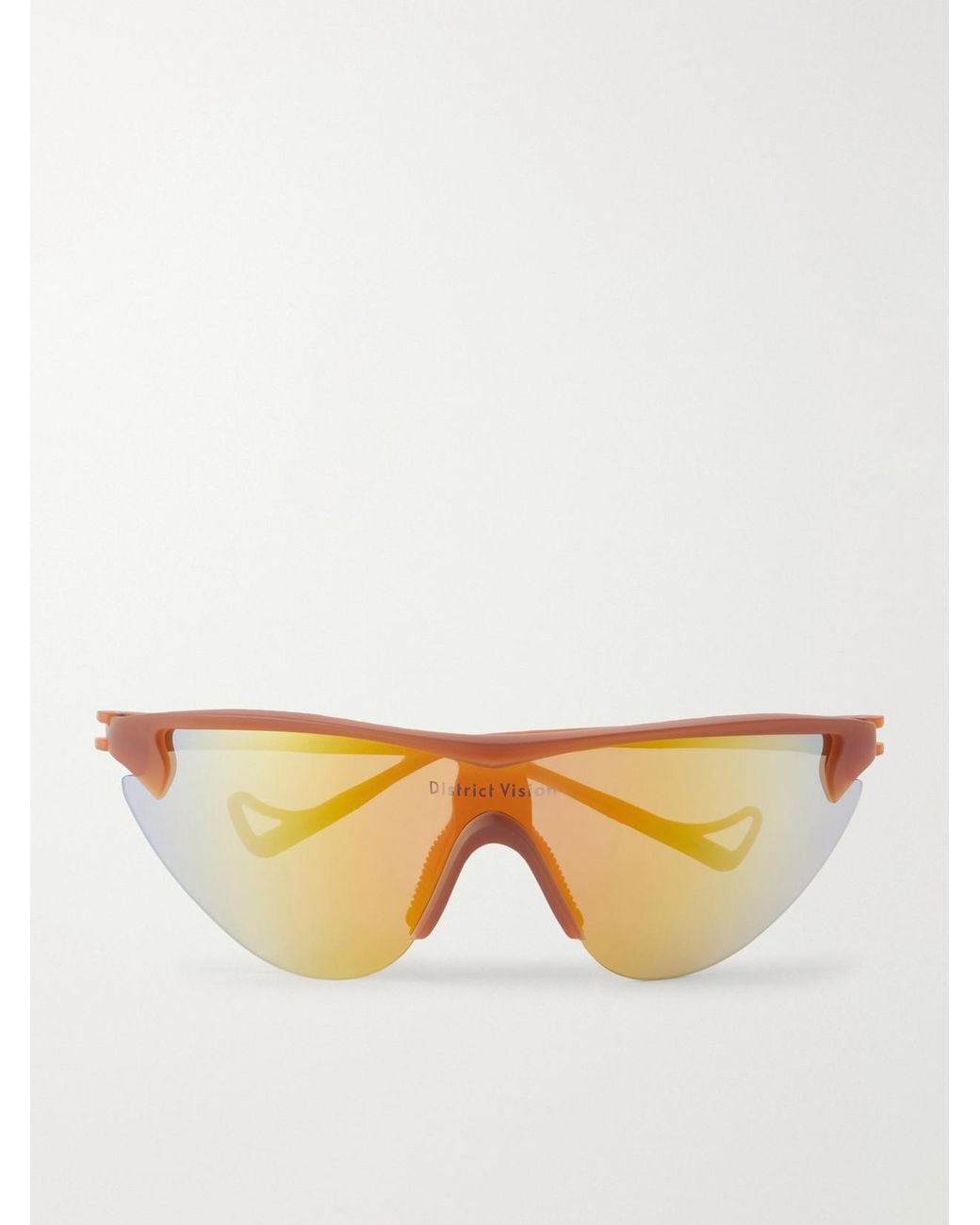 District Vision Natural Yukinori Range Finder D-Frame Acetate Sunglasses