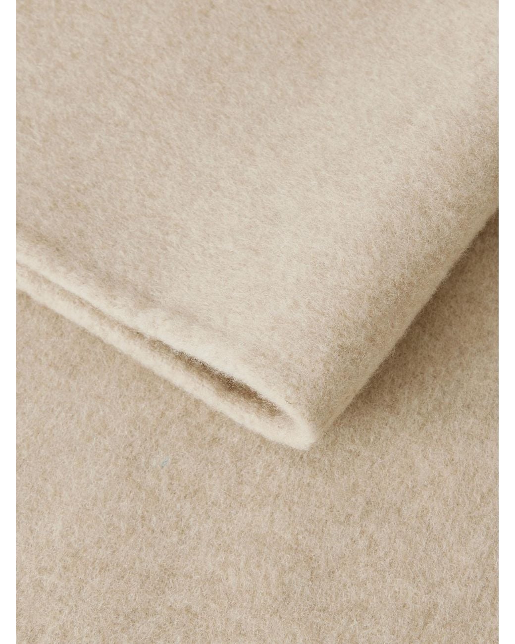 Ruohan Natural Maui Double-Sided Cashmere Scarf