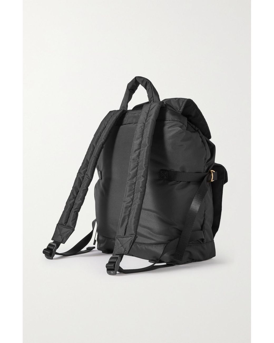 Ganni Recycled-shell Backpack in Black | Lyst