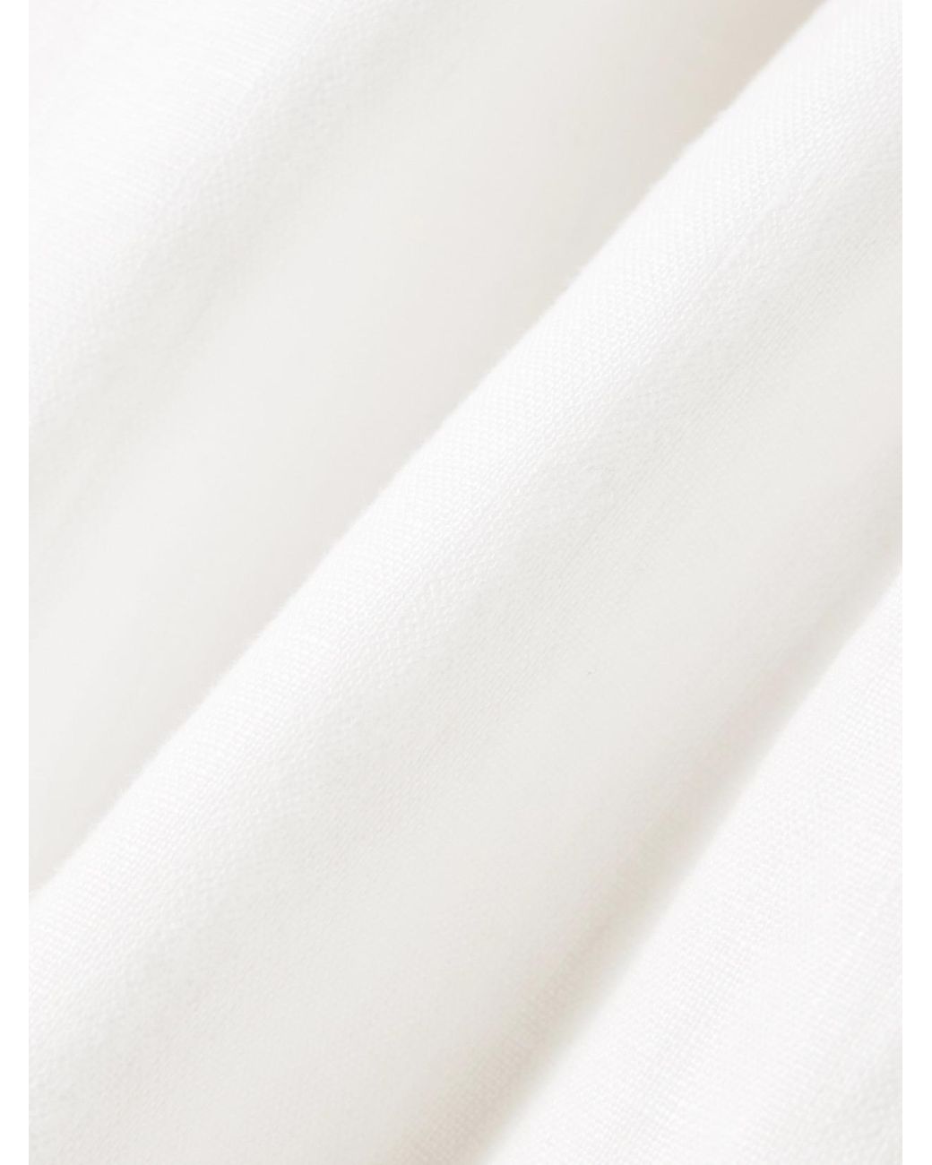 Posse White Emma Linen Midi Skirt
