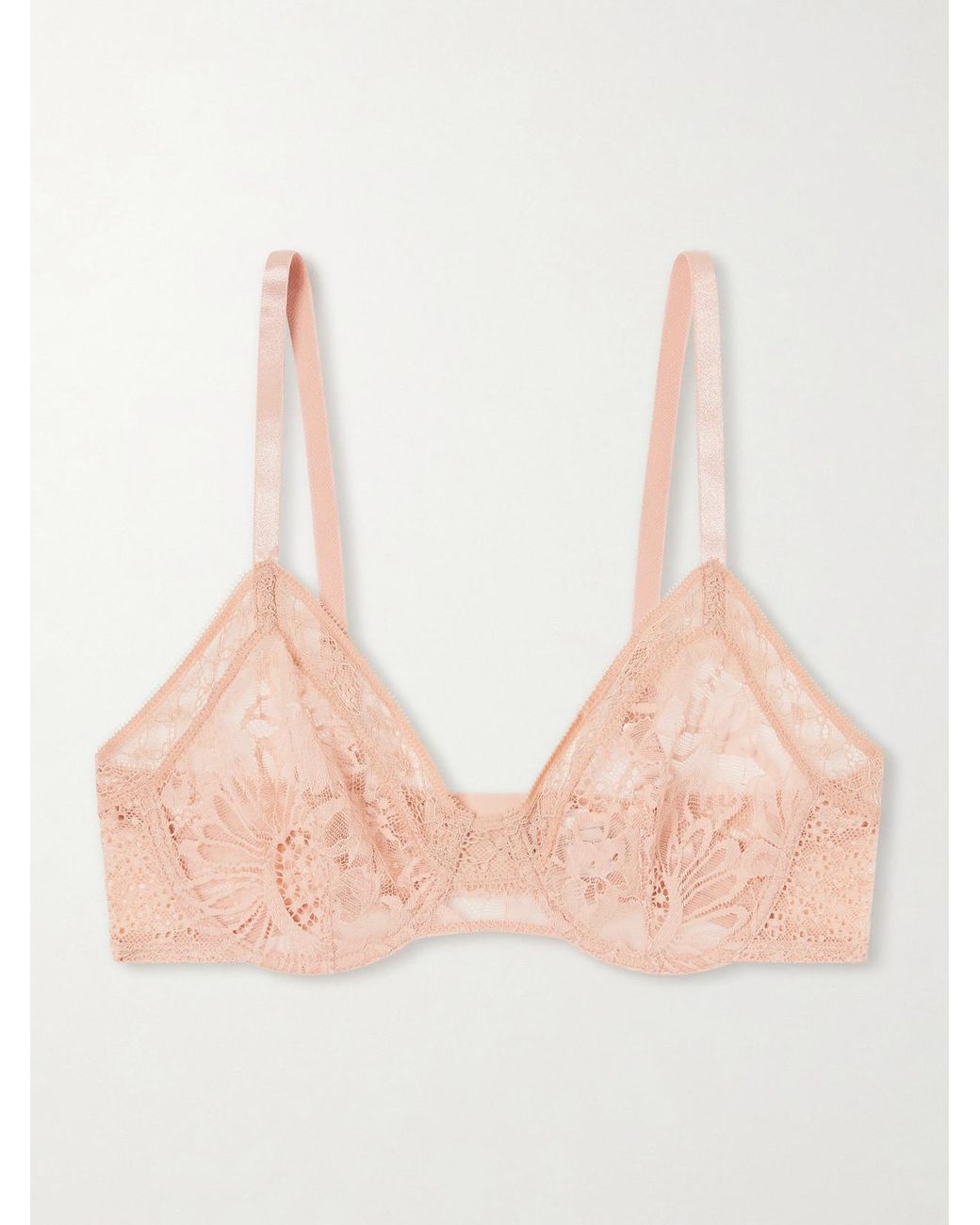 Eres Natural Somptueuse Lace Underwired Balconette Bra