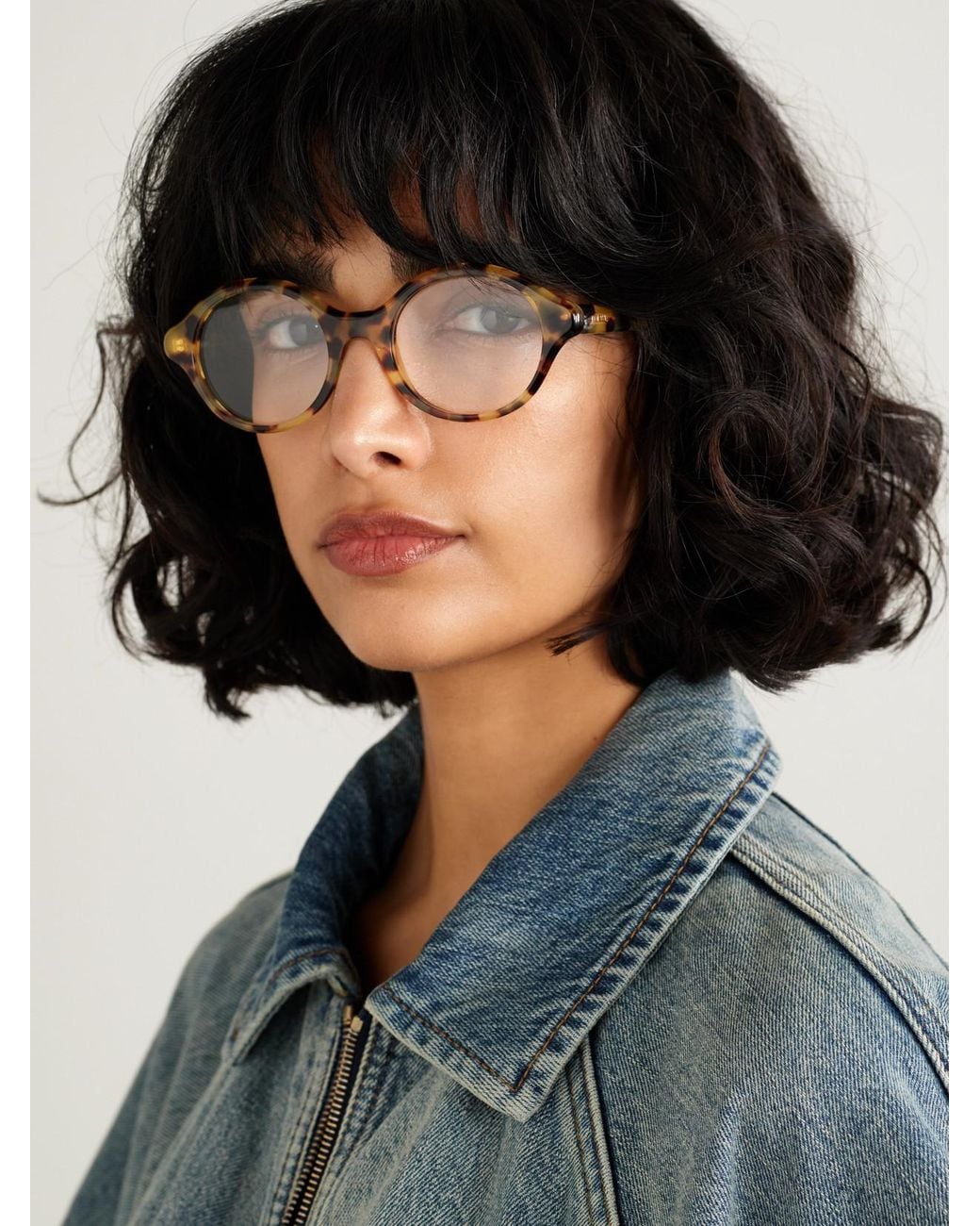 Loewe Natural Round-Frame Tortoiseshell Acetate Optical Glasses