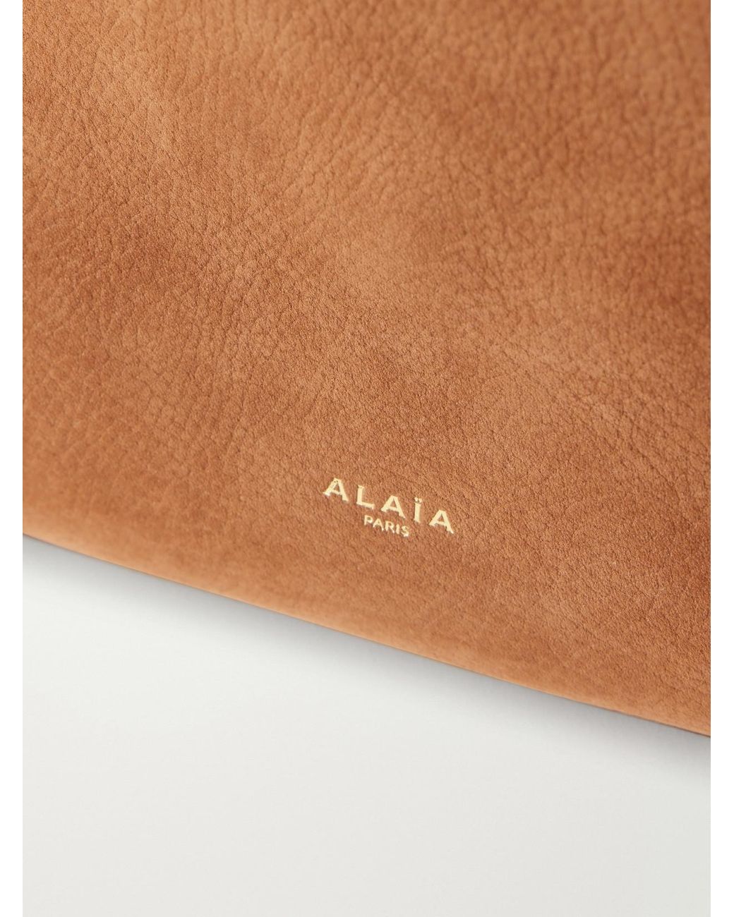 Alaïa Brown Nubuck Tote