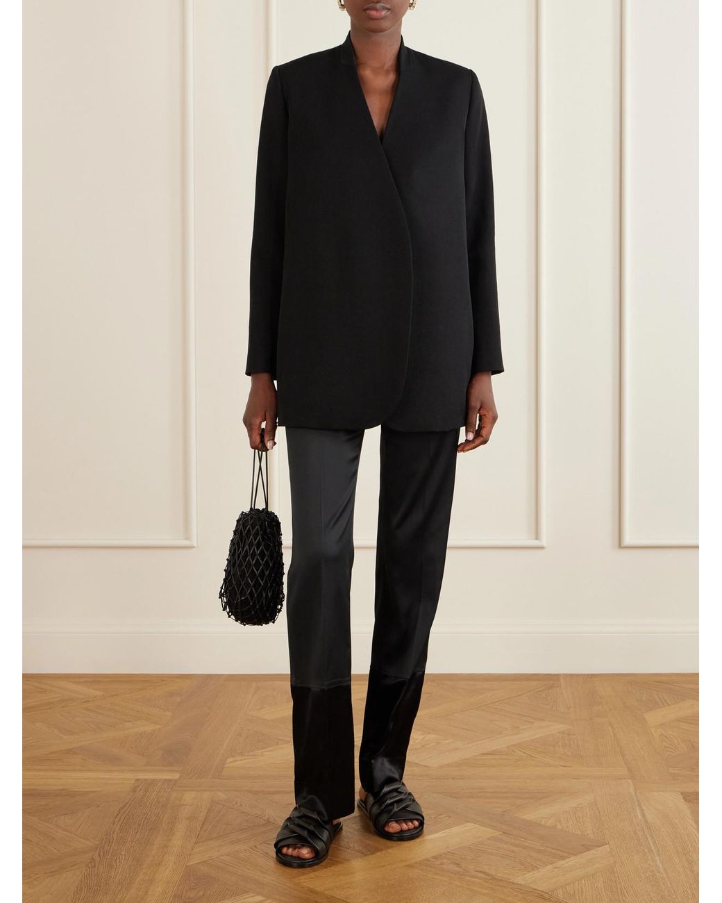 Sharon Wauchob Black Wool Blend Blazer