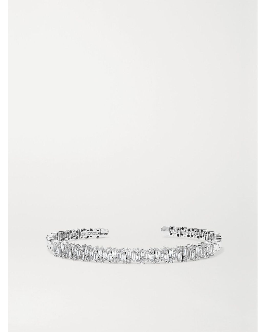 Suzanne Kalan Natural 18-Karat Diamond Cuff