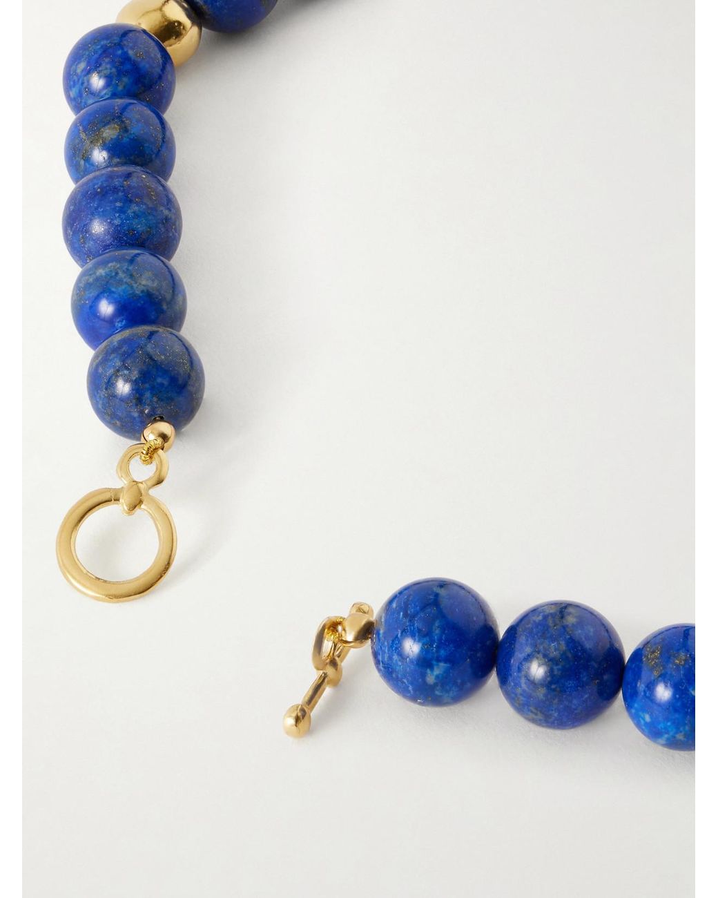 YSSO Blue Helen-Plated Lapis Lazuli Necklace