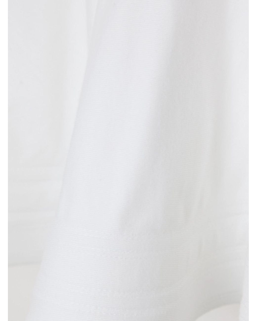 Alaïa White Oversized Poplin-Trimmed Cotton-Jersey Peplum T-Shirt