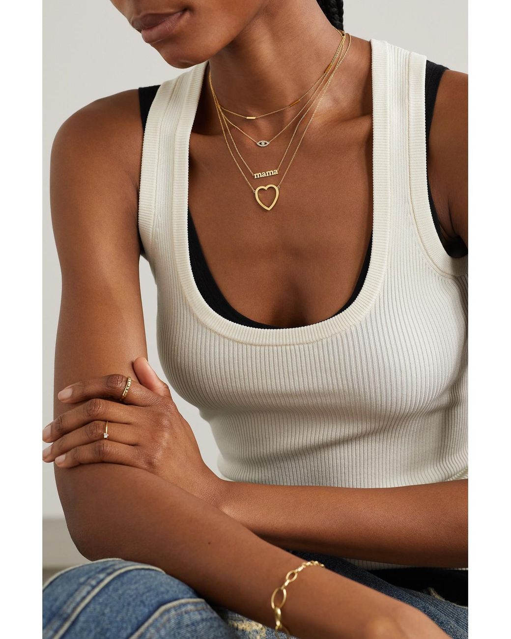 Jennifer Meyer Natural Mama 18-Karat Necklace