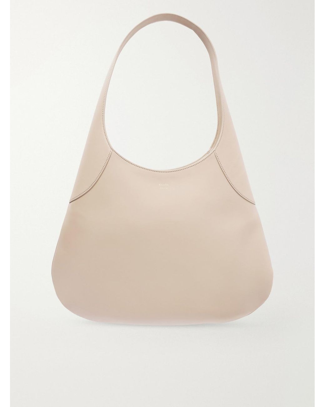 Khaite Natural Joan Large Leather Tote