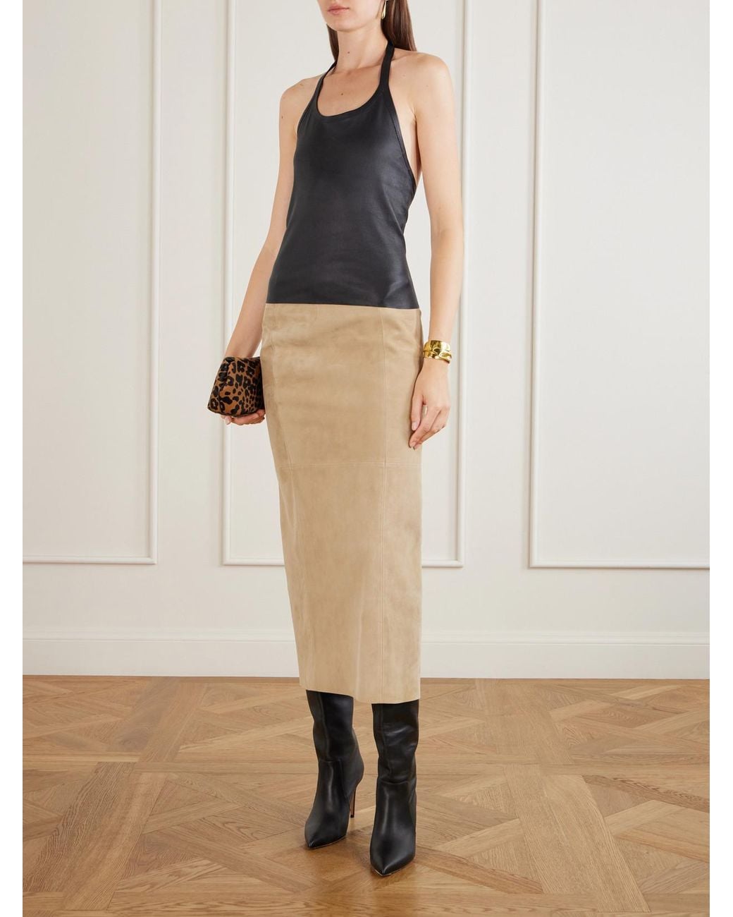 Stouls Blue Cherry Leather Tank