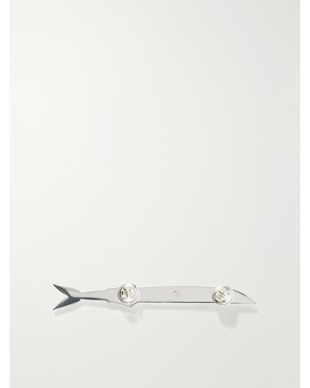 Tory Burch Natural Fish-Tone Brooch