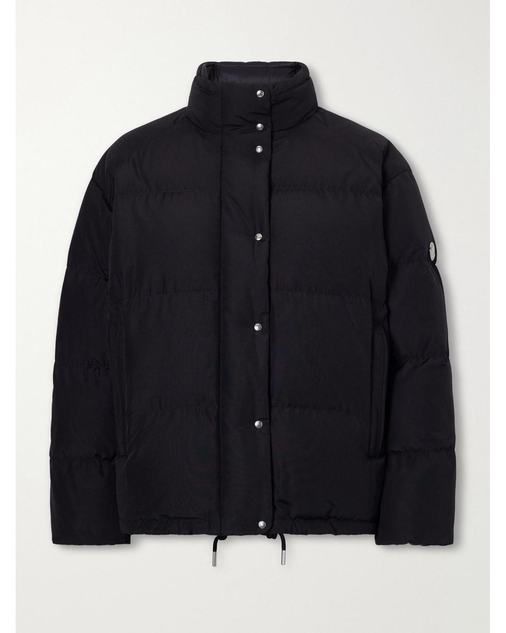 Moncler Blue Verone Quilted Shell Down Jacket