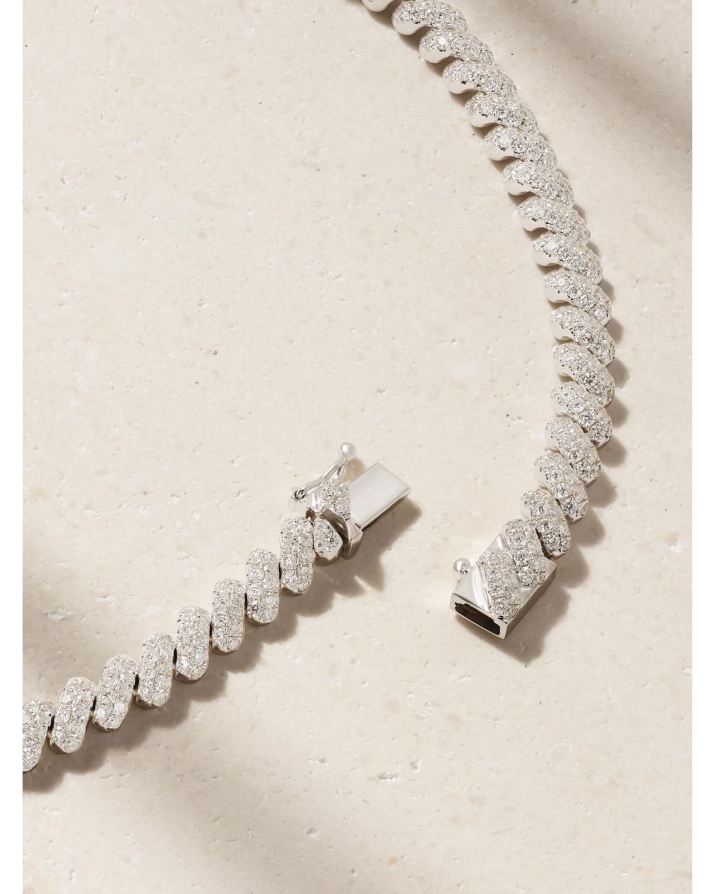 Anita Ko Natural 18-Karat Diamond Necklace