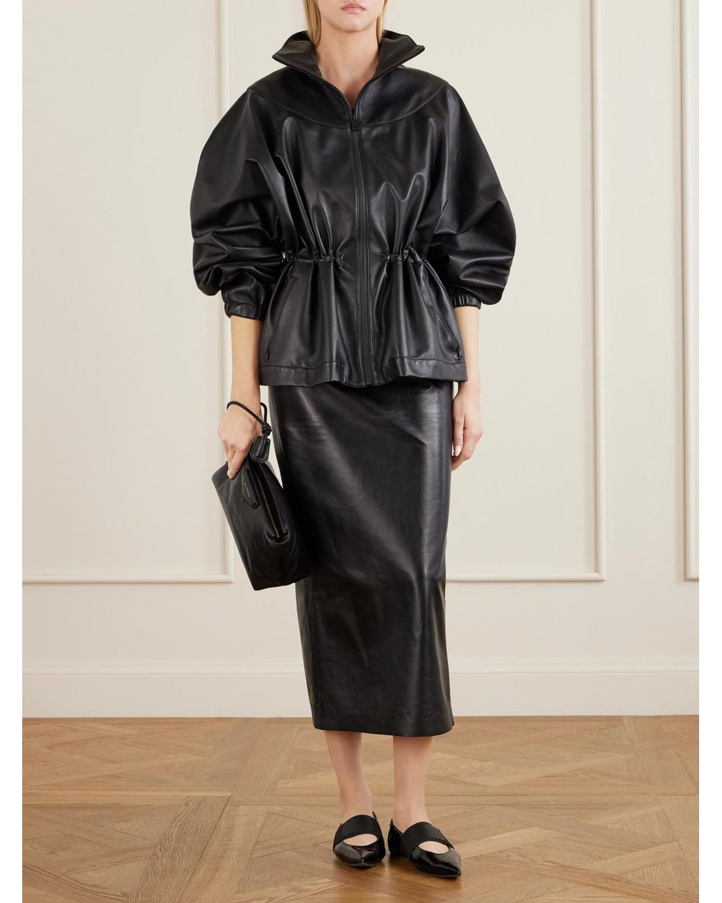 Givenchy Black Antigona Leather Clutch