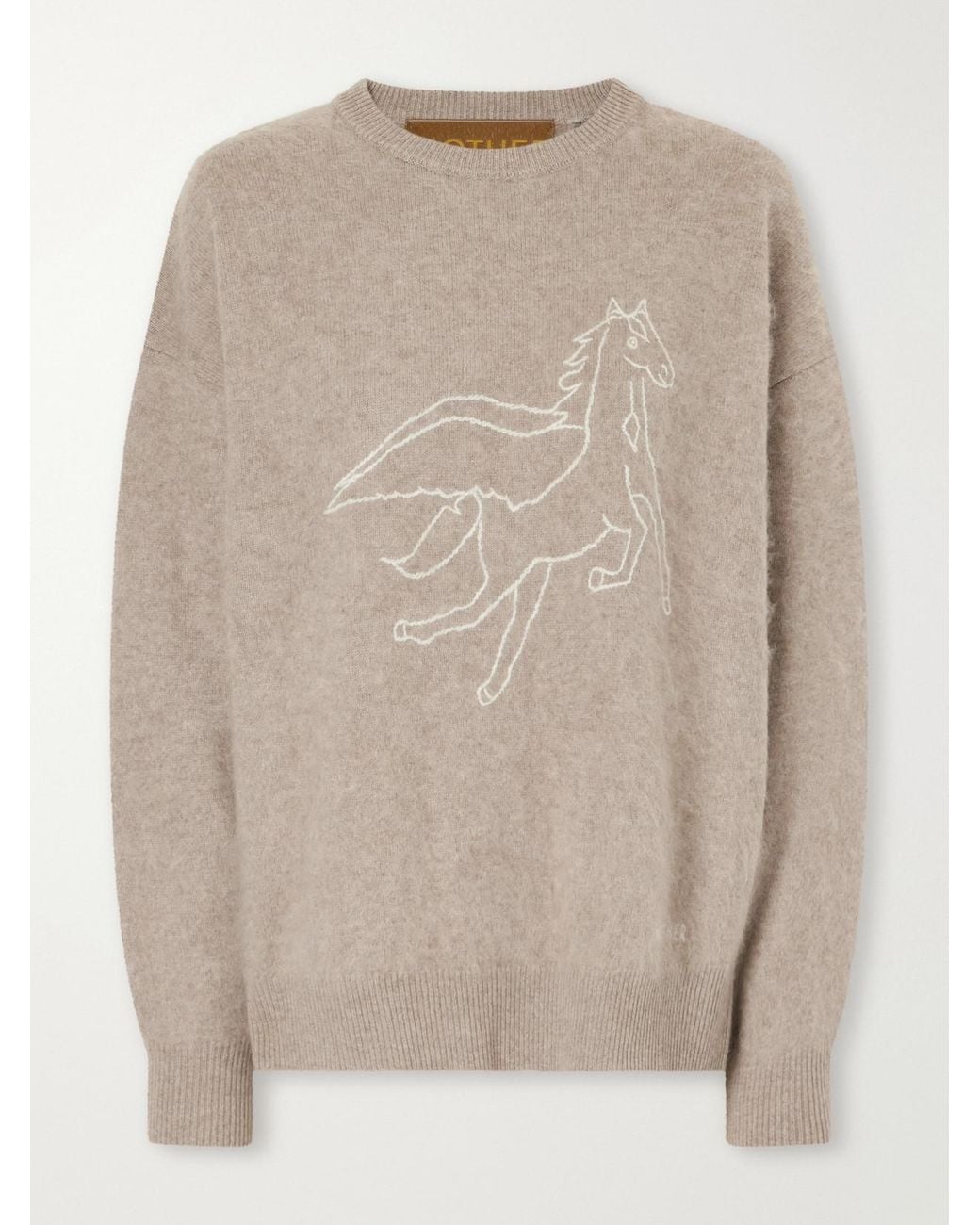 Mother Natural The Biggie Cashmere And Wool-Blend Sweater