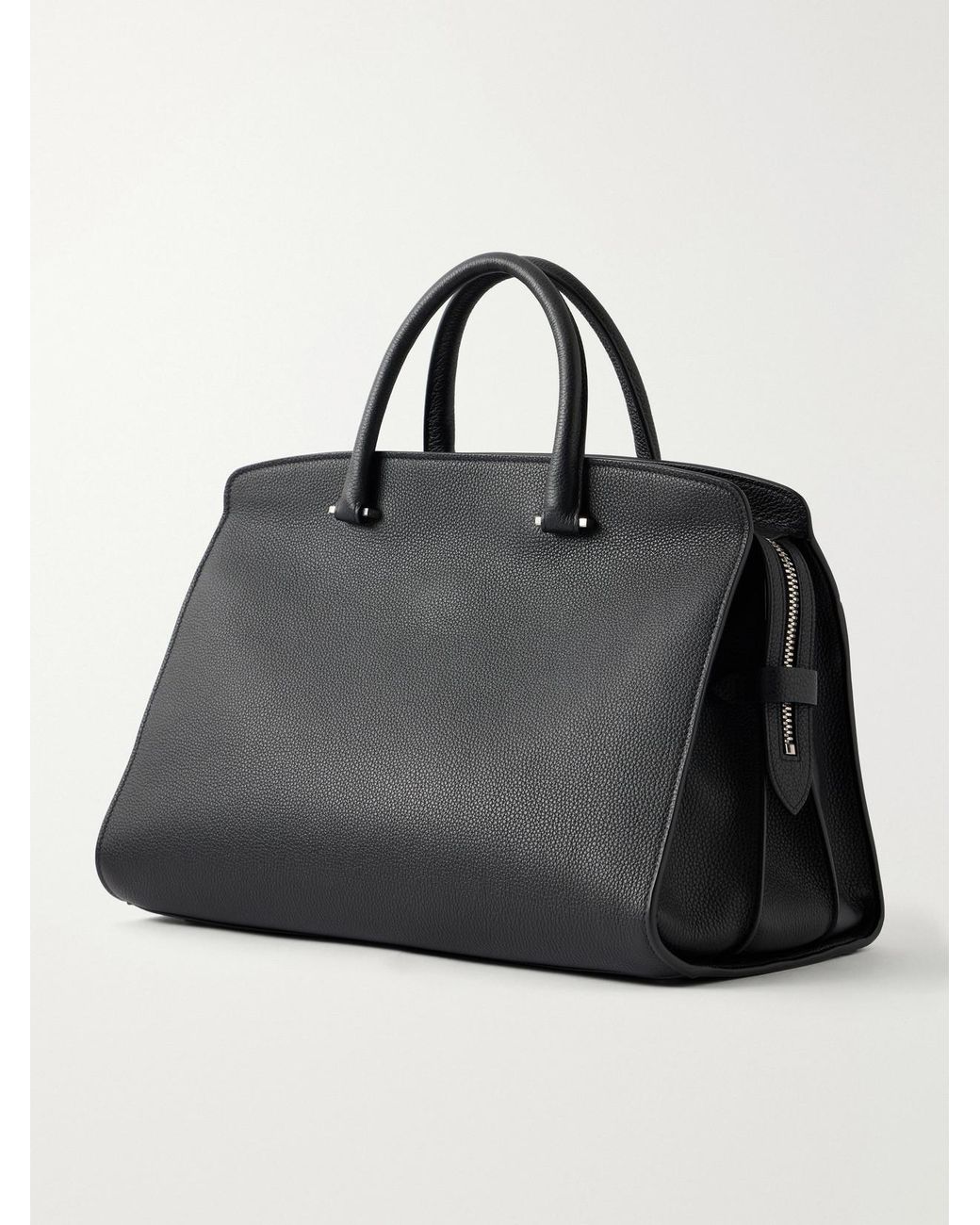 Metier Black Private Eye Textured-Leather Shoulder Bag