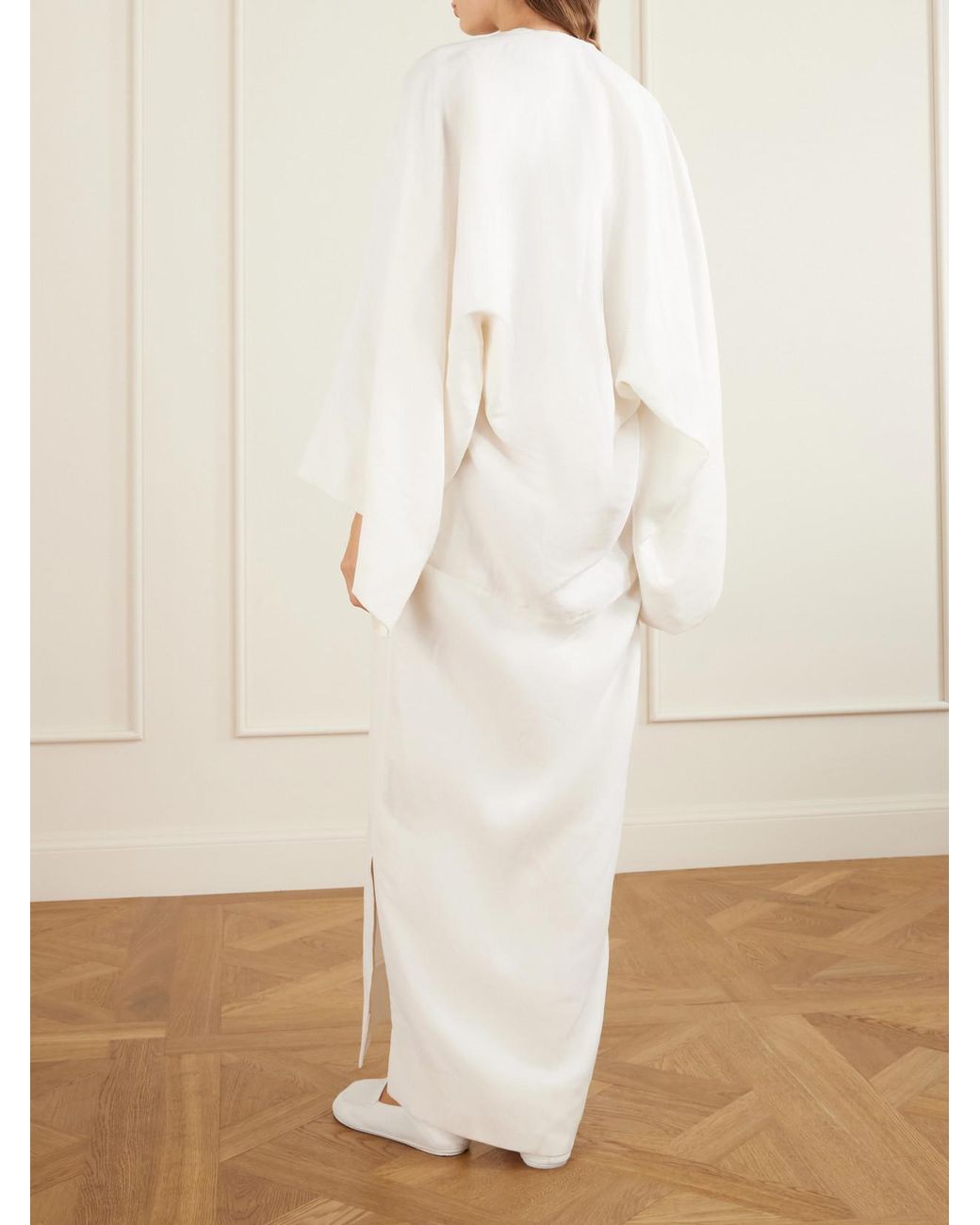 Calvin Klein White Blake Cotton Maxi Dress
