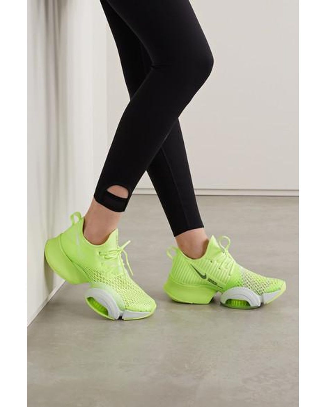 Nike Air Zoom Superrep Neoprene And Mesh Sneakers in Green | Lyst