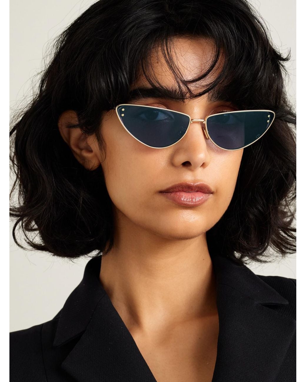 Dior Blue Missdior B1U Cat-Eye-Tone Sunglasses