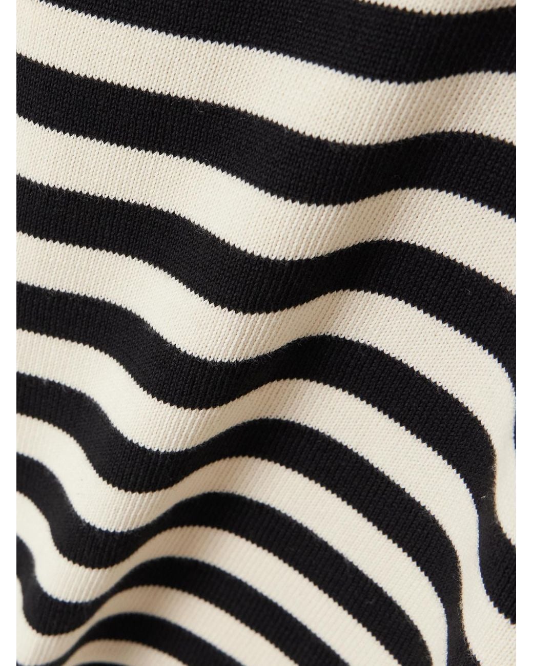 Posse Black Darcy Striped Pima Cotton Tank