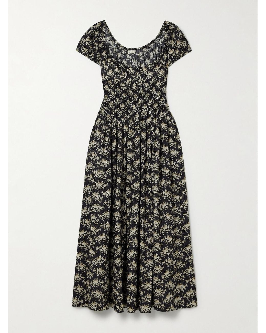 floral button down midi dress Lipstick V Neck Floral Print Button Down Midi Dress