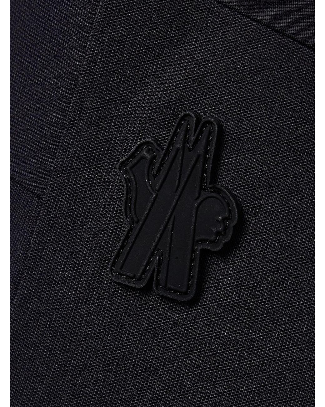 Moncler Blue Belted Shell Flared Ski Pants