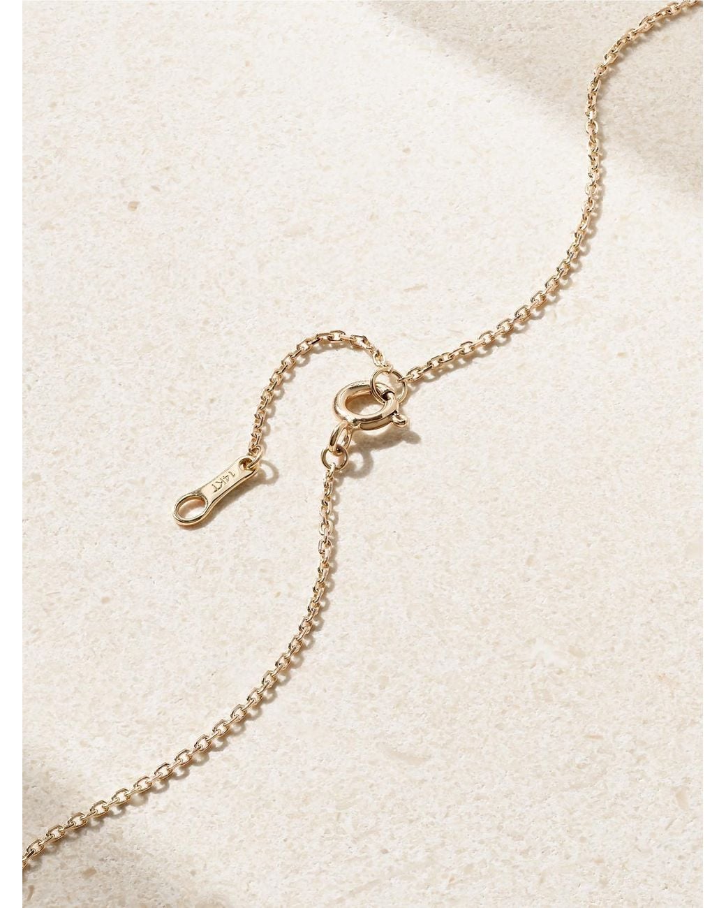 Mizuki Natural 14-Karat, Diamond And Pearl Necklace