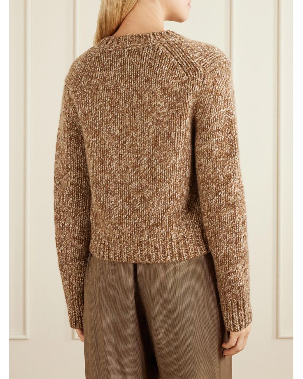 LeKasha Natural Pathayi Organic Cashmere Sweater
