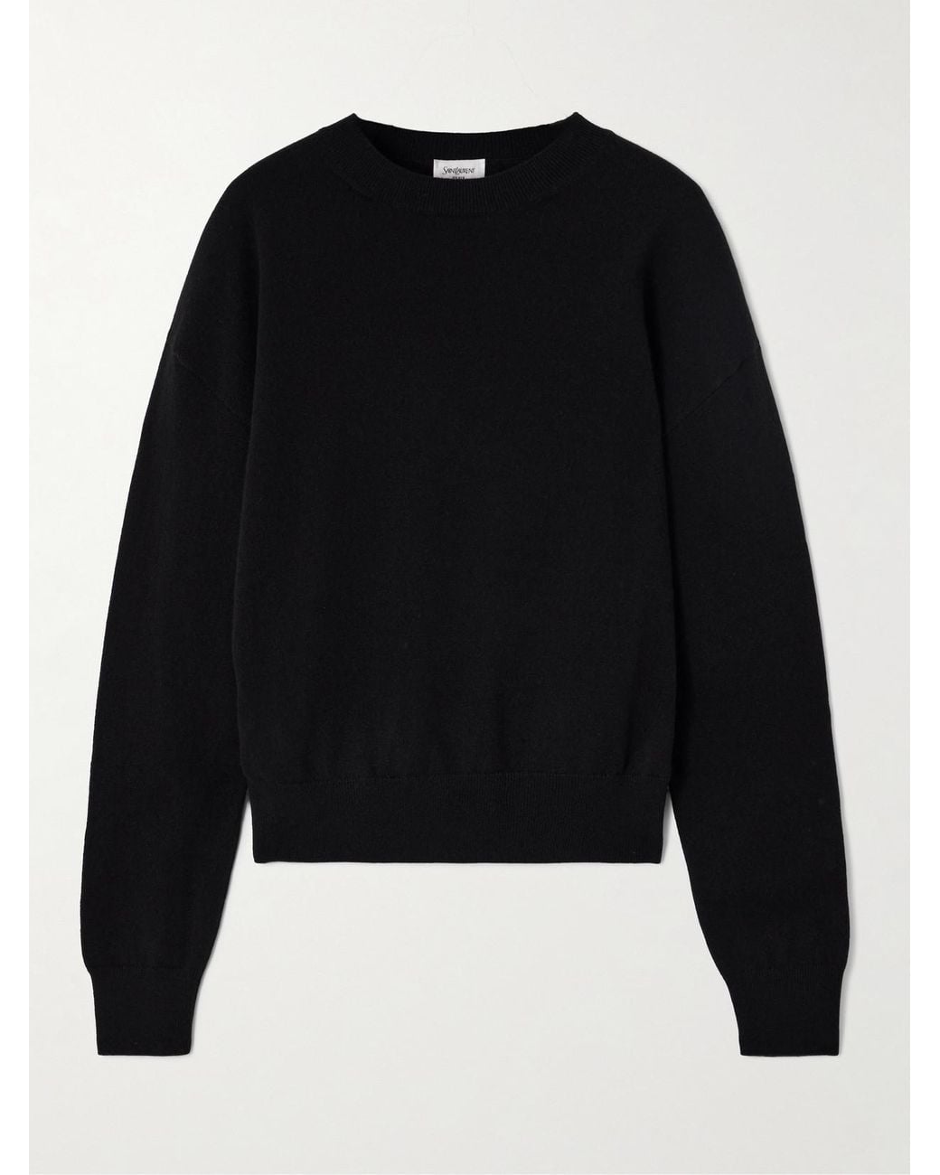 Saint Laurent Black Cashmere Sweater