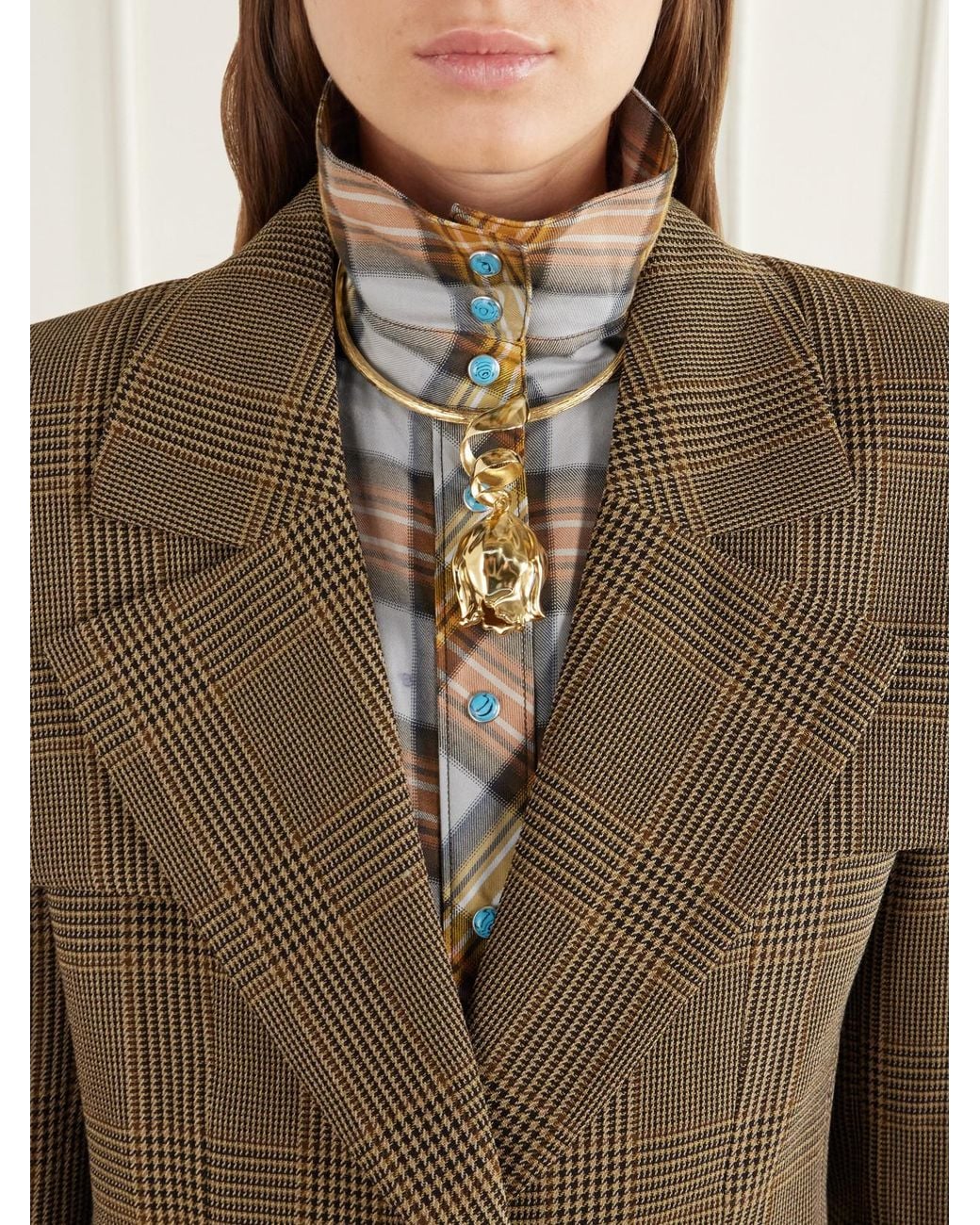 Chloé Natural Tulip-Tone Necklace