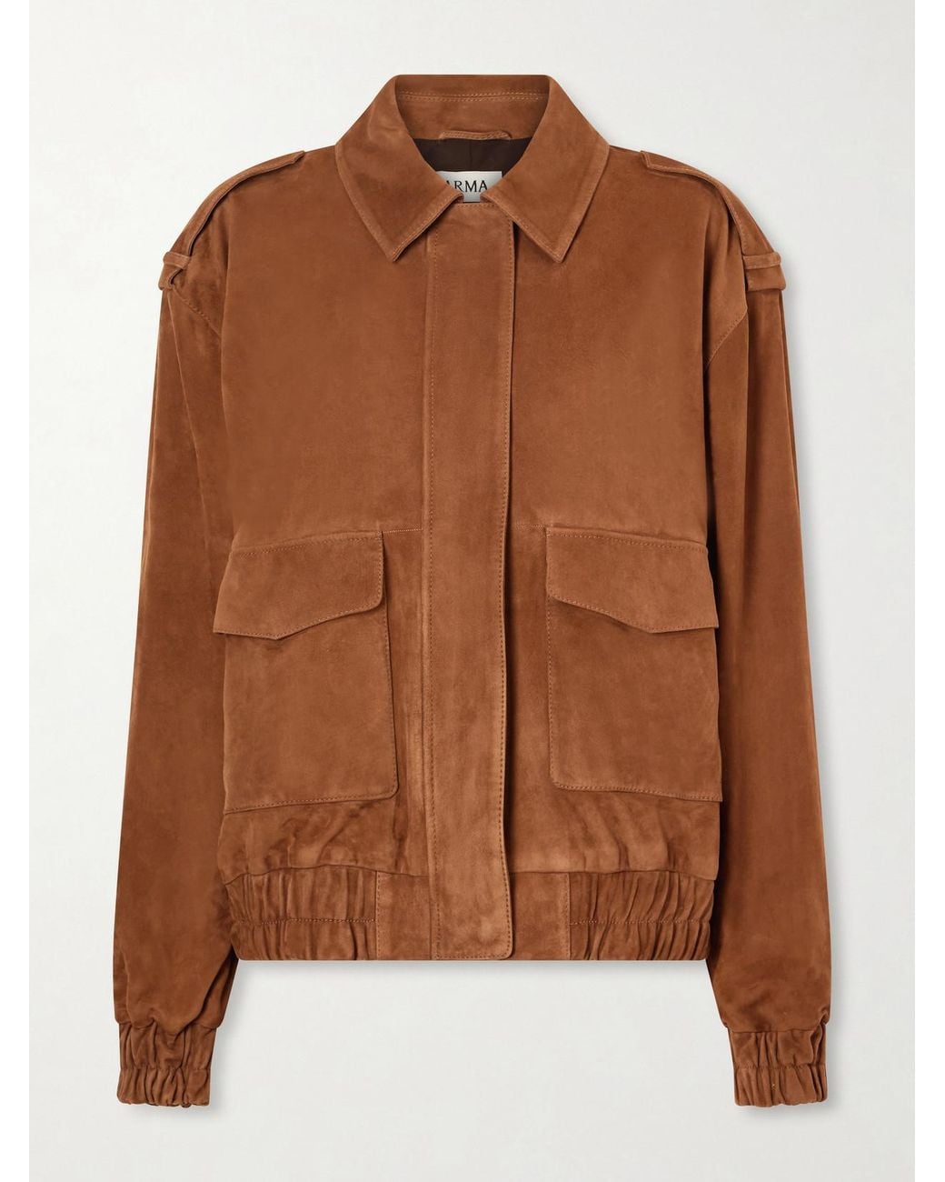 Arma Brown Halti Suede Jacket