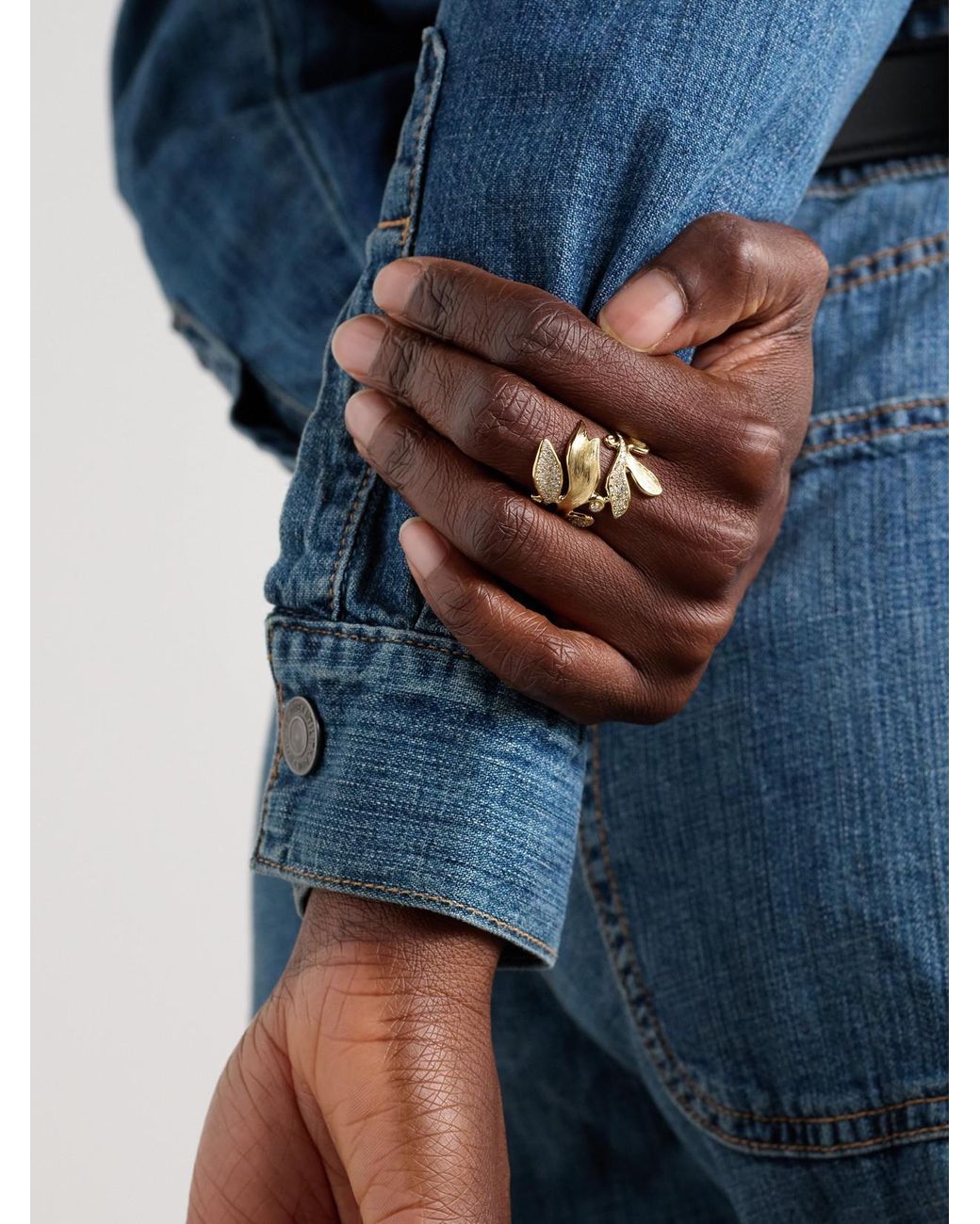 Ole Lynggaard Copenhagen Natural Forest 18-Karat Diamond Ring