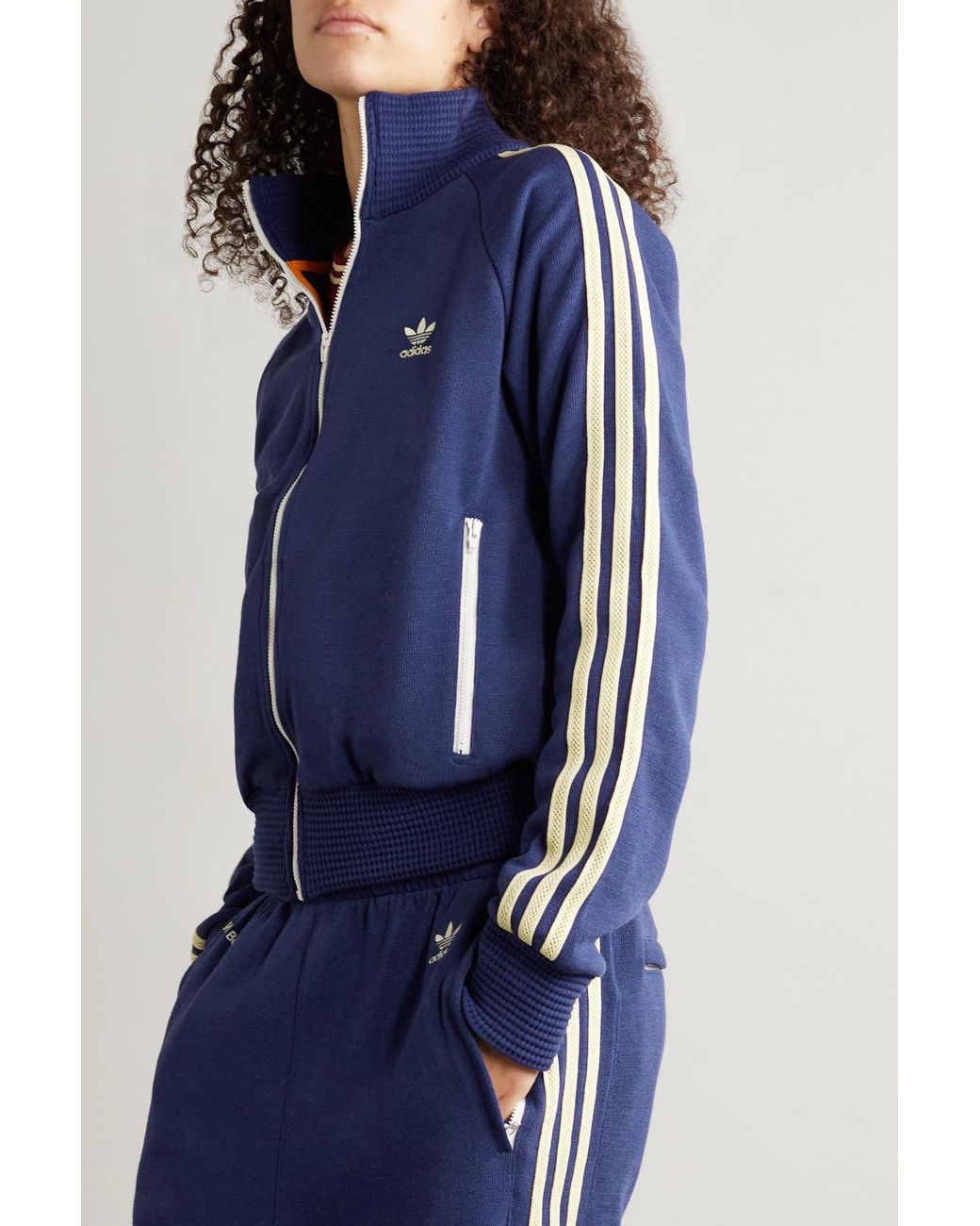 Shop adidas Wales Bonner Knit Track Jacket (IB3261) by RKIEDECO