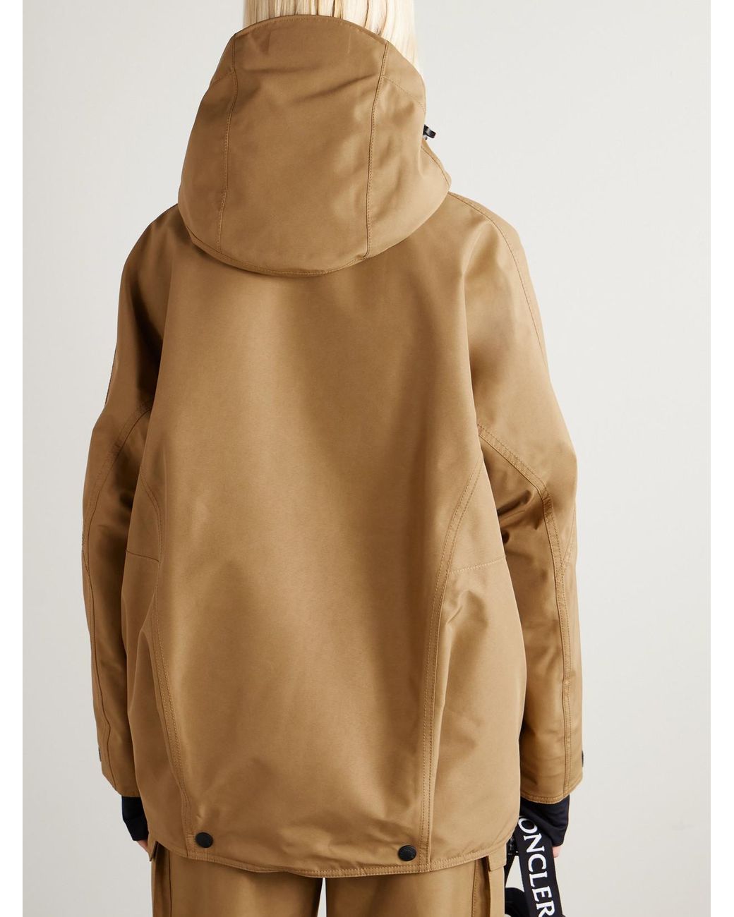 Moncler Natural Bwindi Hooded Gore-Tex 2L Ski Jacket