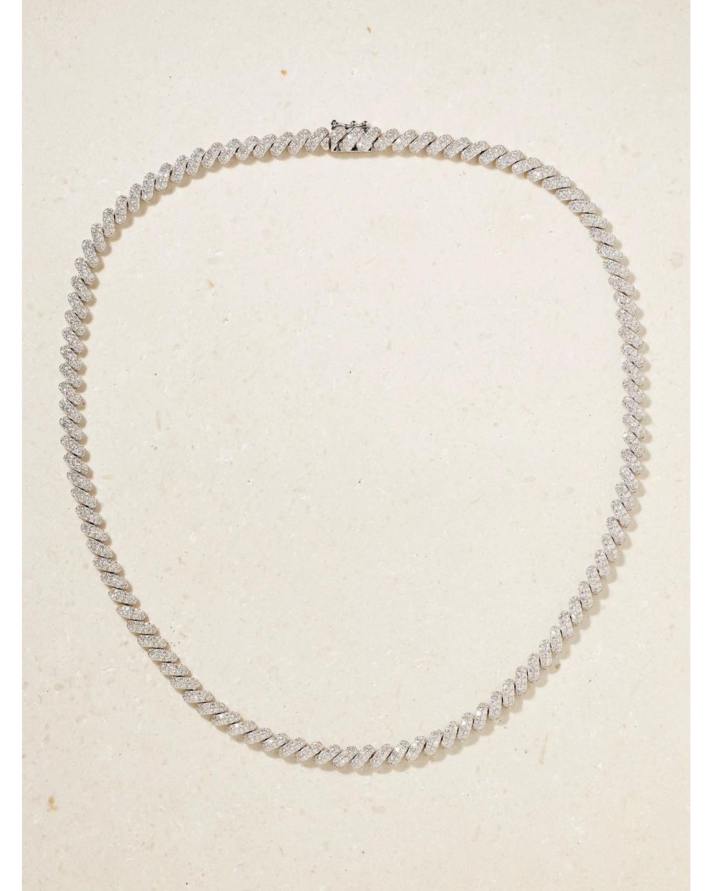 Anita Ko Natural 18-Karat Diamond Necklace