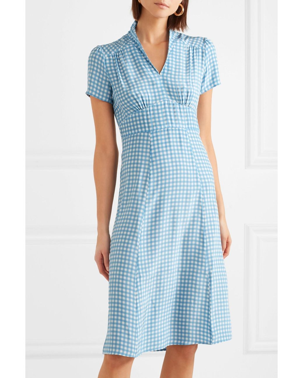 Hvn gingham dress clearance