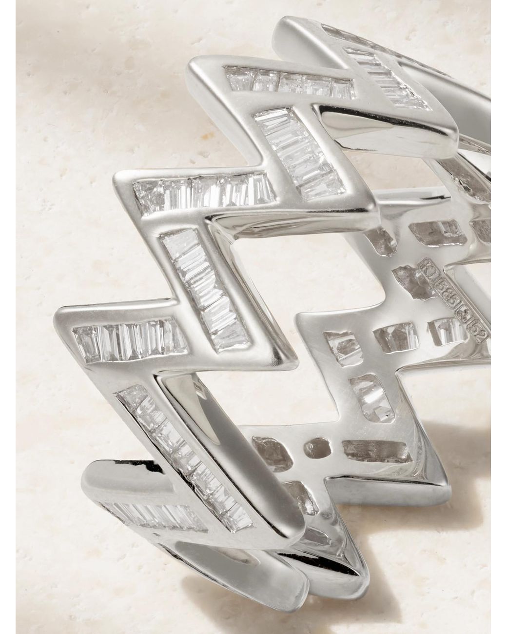 KOLOURS JEWELRY Natural Creo 14-Karat Diamond Ring