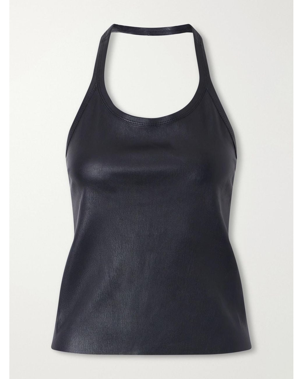 Stouls Blue Cherry Leather Tank