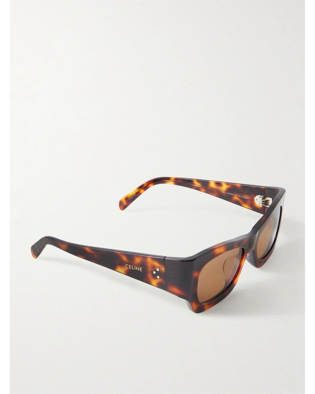 Céline Multicolor Square-Frame Acetate Sunglasses