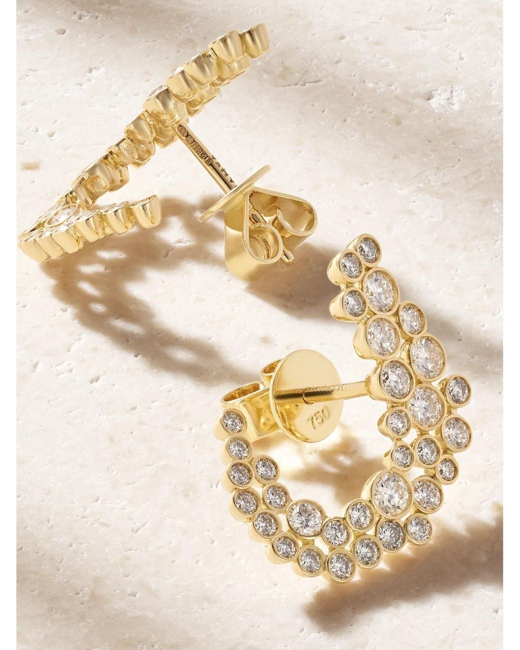 ANANYA Natural 18-Karat Diamond Earrings