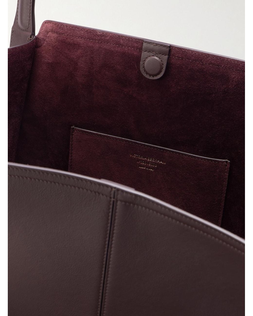 Victoria Beckham Red The Victoria Leather Tote