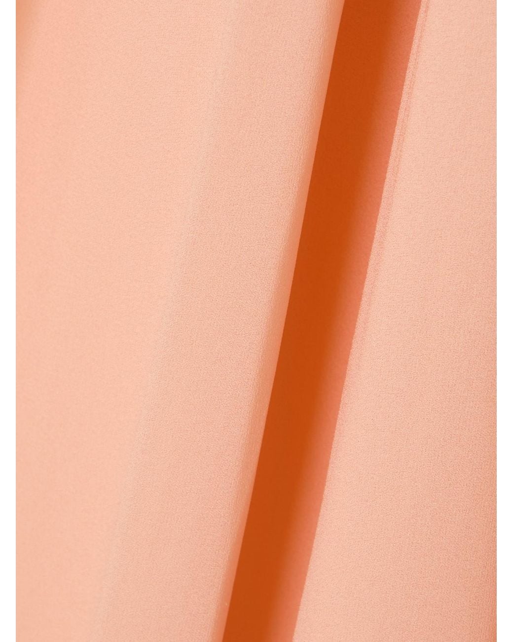 Alaïa Pink Pleated Georgette Peplum Balloon Pants