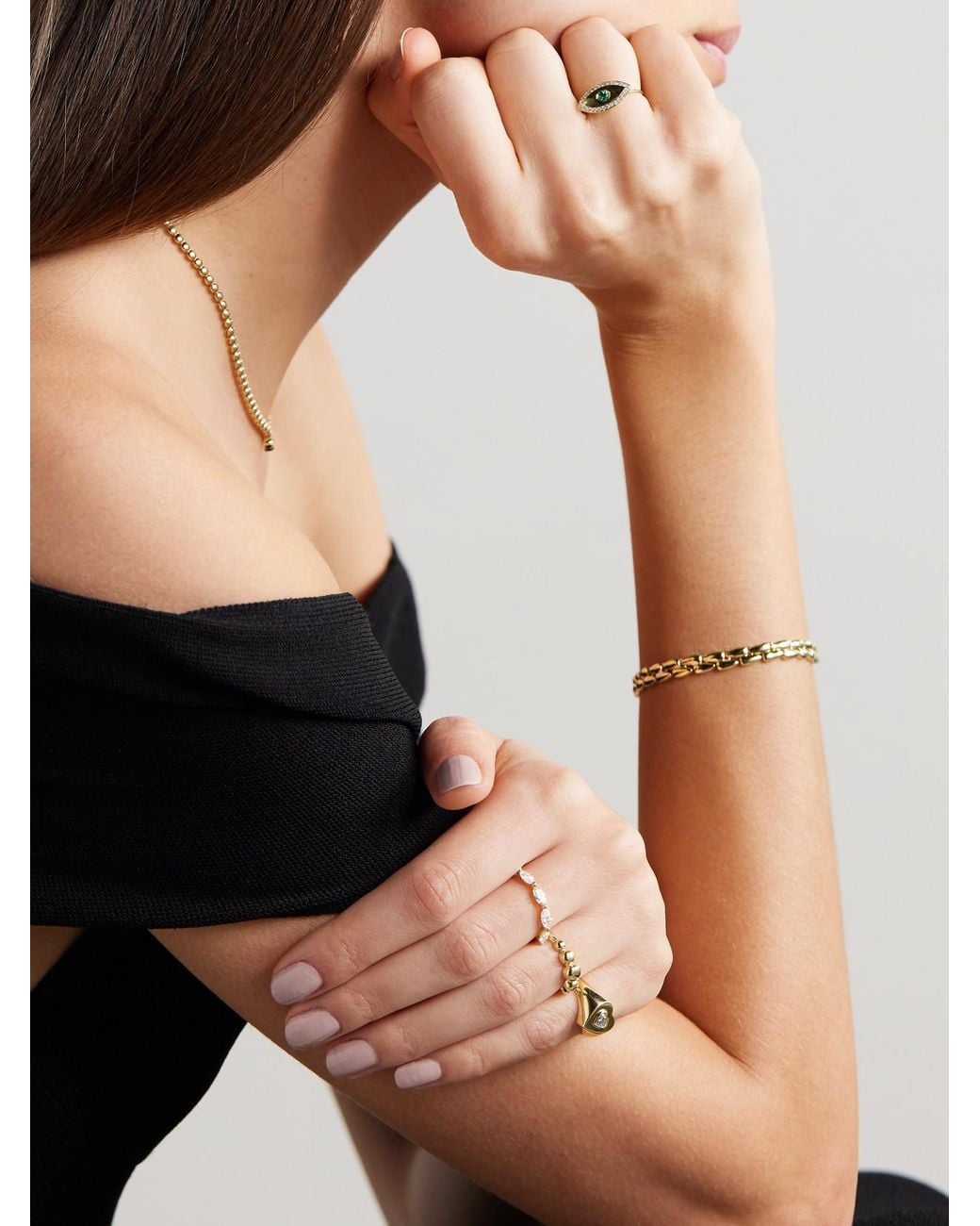 Jennifer Meyer Natural 18-Karat Ring