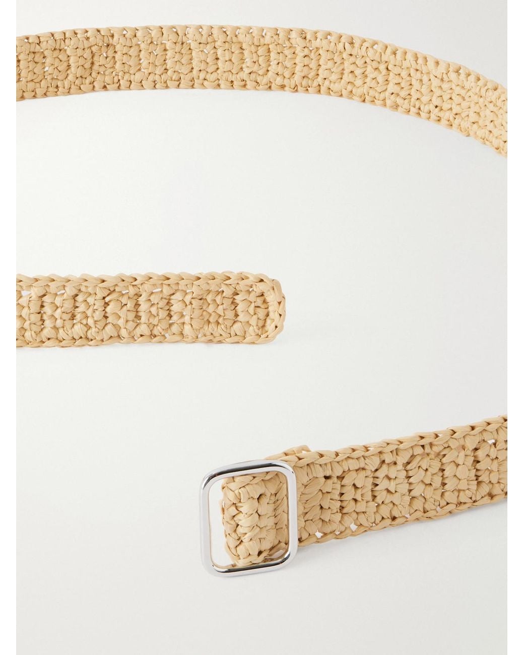 DEHANCHE Natural Mako Raffia Belt