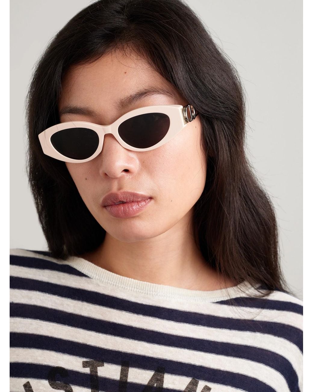 Dior 30Montaigne B6I Cat-Eye Acetate And- And-Tone  display picture 2