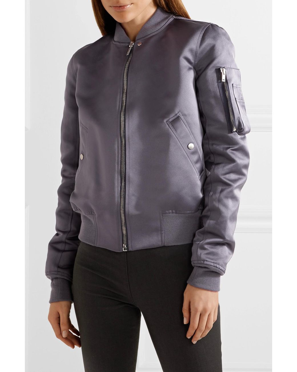Rick owens silk bomber clearance
