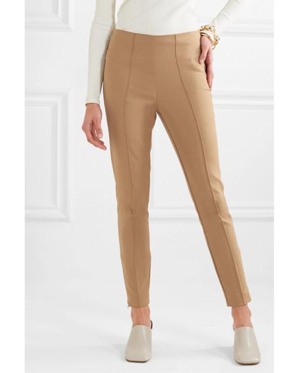 camel skinny pants