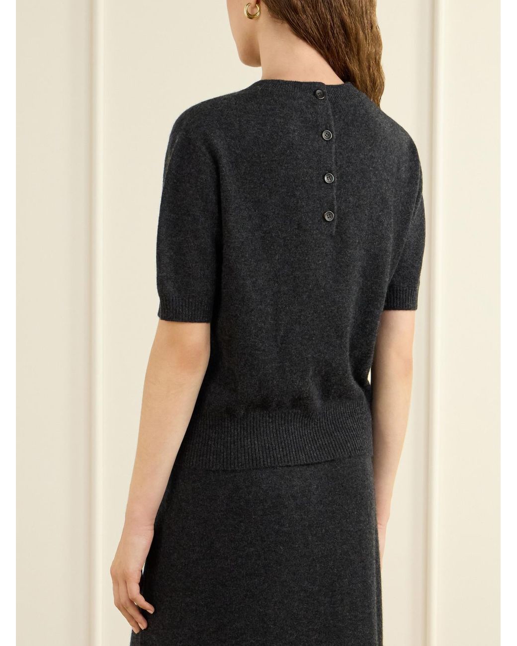Altuzarra Black Otto Cashmere Sweater