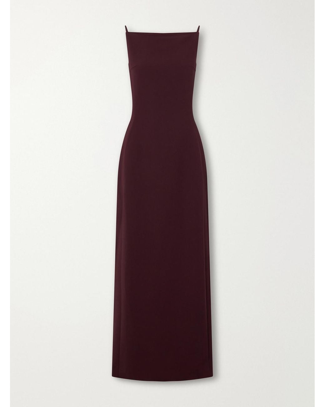 FFORME Purple Lorena Crepe Maxi Dress